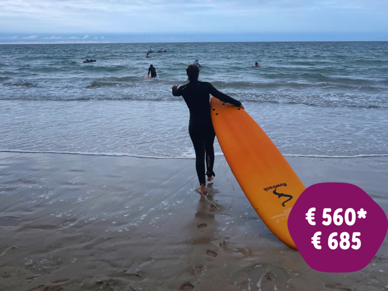 surfen in Spanje 13-15 jaar