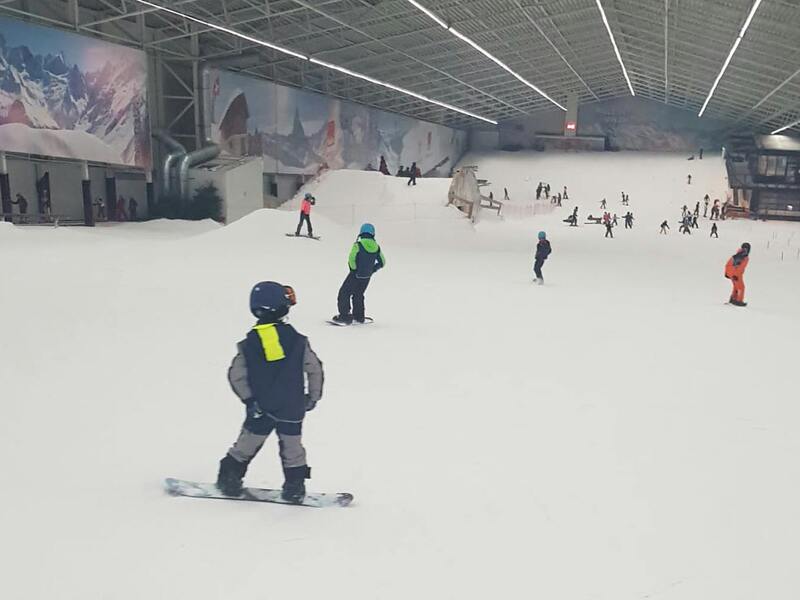 Sportkamp: indoorsnowboarden Wilrijk herfstvakantie