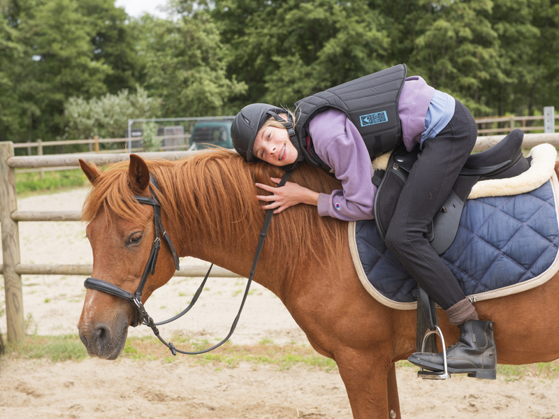 Intern Ponyrijden op de boerderij