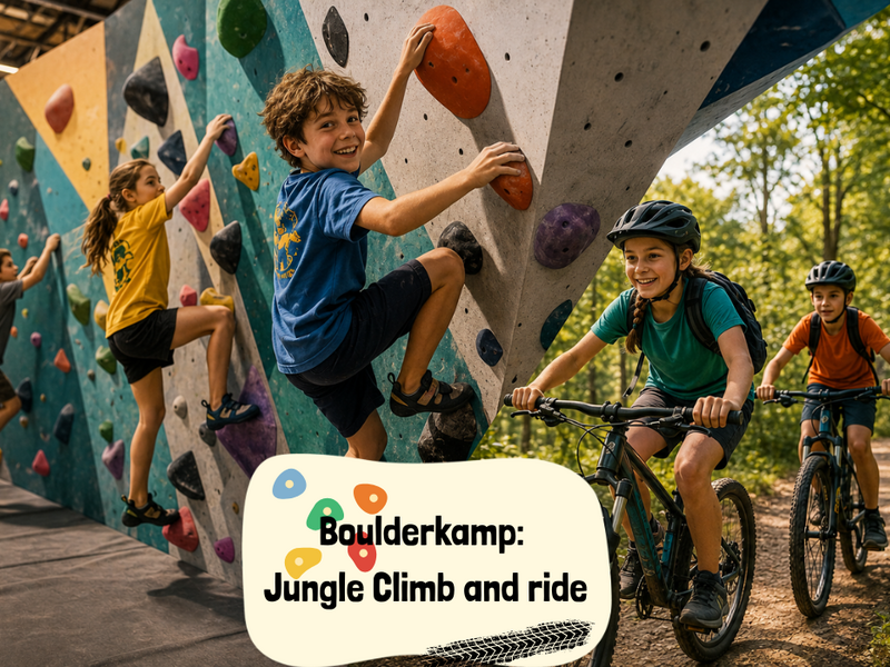 Boulderkamp: Jungle Climb and ride