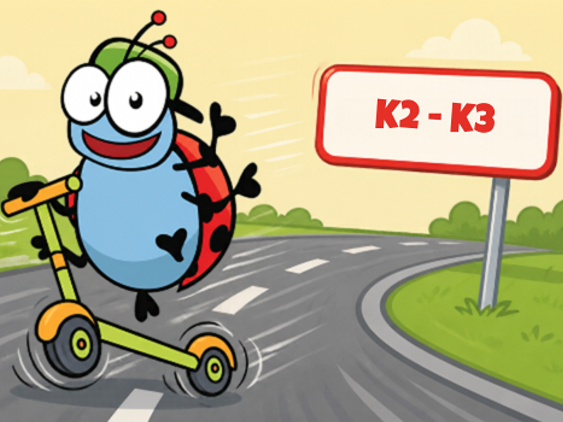 Kriki zoeft voorbij (Kleuter)
