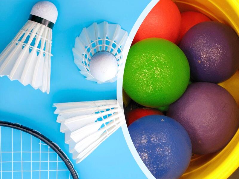 Badminton & Trefbal