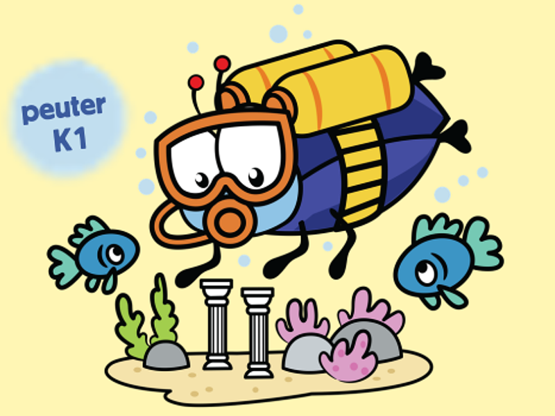Kriki in de wonderwaterwereld (Peuter)