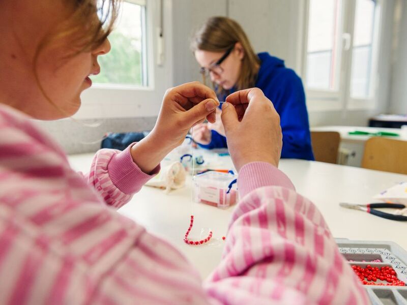 Het juwelen-atelier
