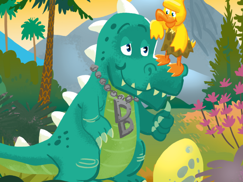 Het ei van Disco Dino
