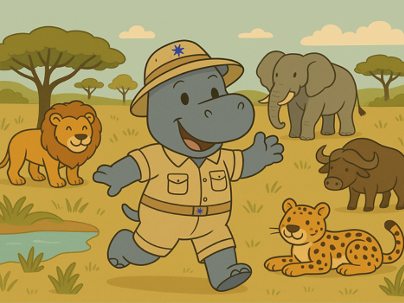 Nilo op safari