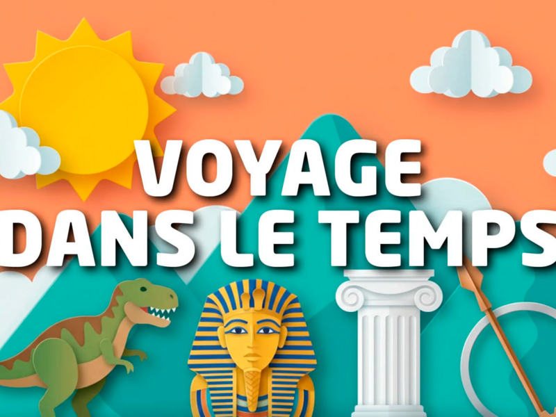 À la découverte de notre machine à remonter le temps
