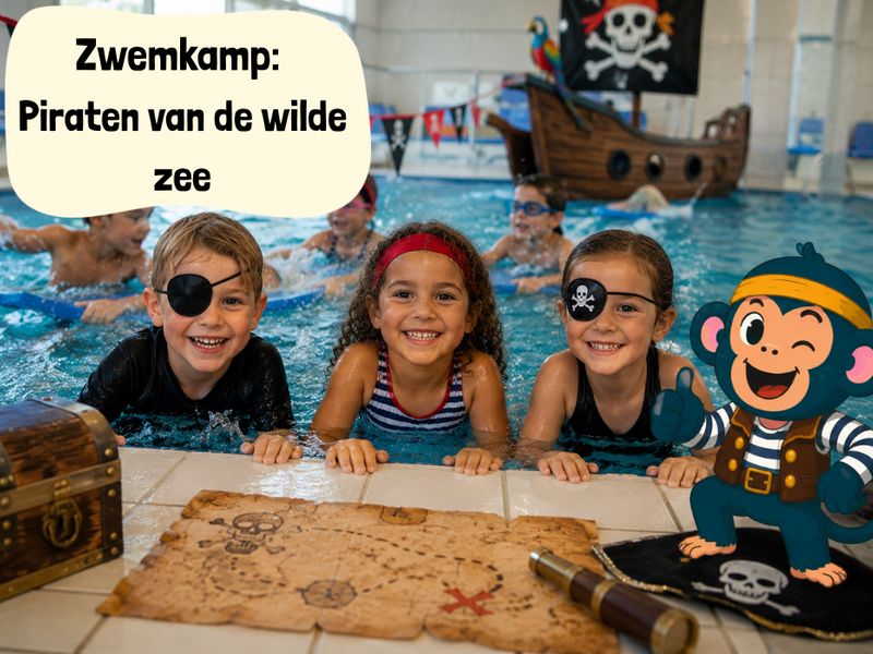 Zwemkamp: Piraten van de wilde zee