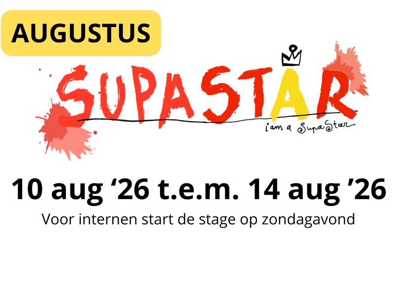 SupaStar - Junior (zonder overnachting)