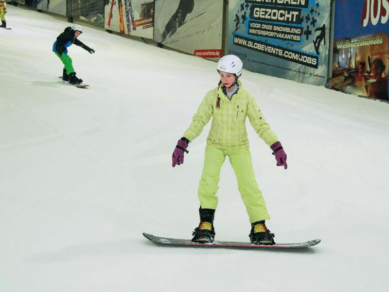 Sportkamp: indoorsnowboard Grote Brogel herfstvakantie