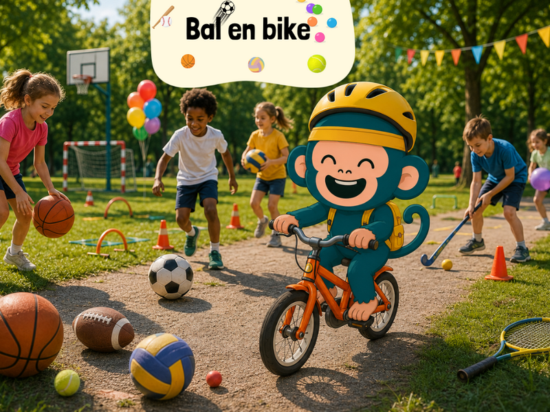 Bal en bike