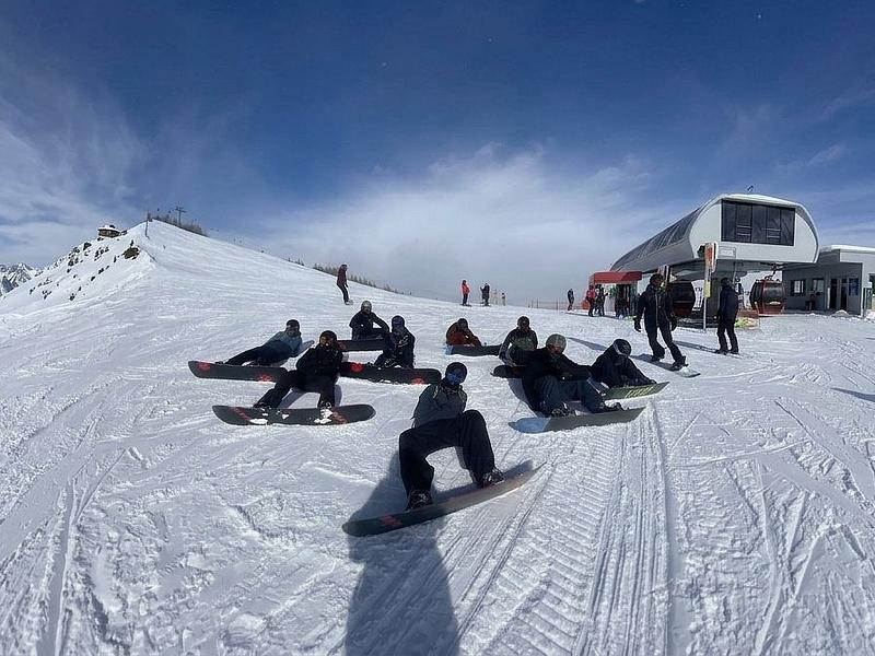 Snowboardfun in Nassfeld -Tröpolach