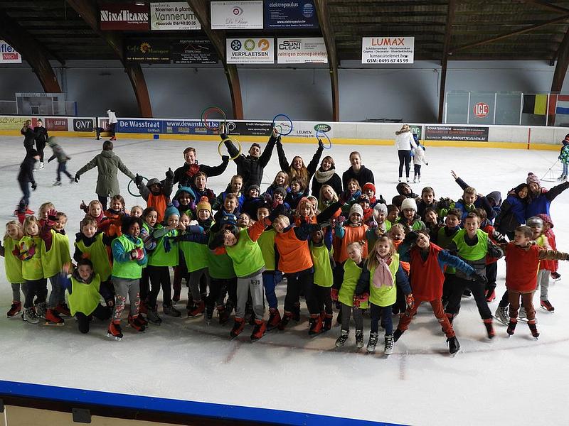 Ervaringssportkamp met schaatsen