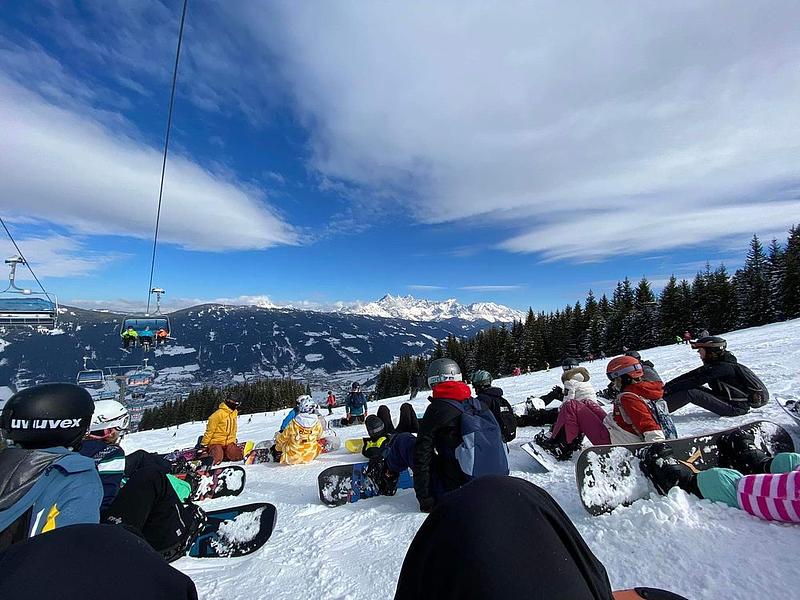 Snowboarden in Radstadt (Simonyhof)