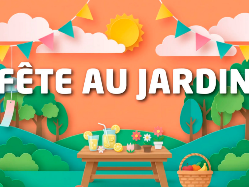 C’est la fête au jardin