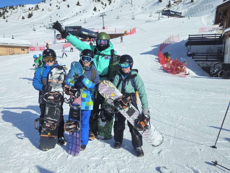 Snowboardplezier in Pampeago - Altrei