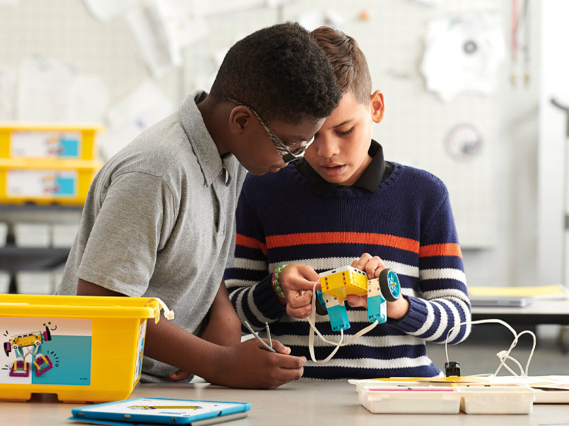 Lego Robot kamp: Cargo connect