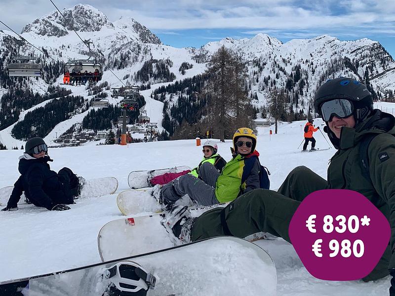 ski & snowboard 16-18+ jaar
