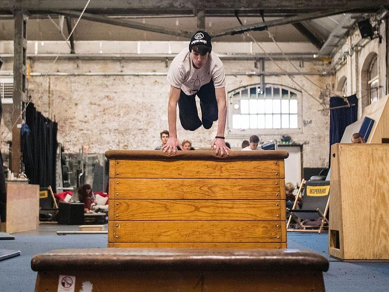 2026 Kerst Week 2 - Parkour, namiddag (10-14 jaar / 4 halve dagen)