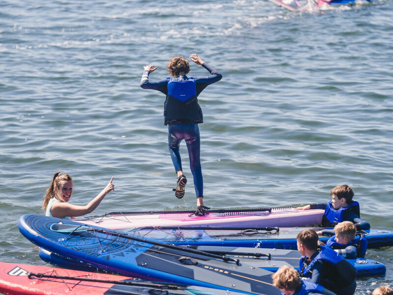 Sportief aan zee