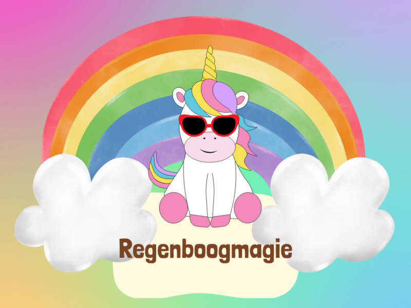 Mini Jungle kamp: regenboogmagie