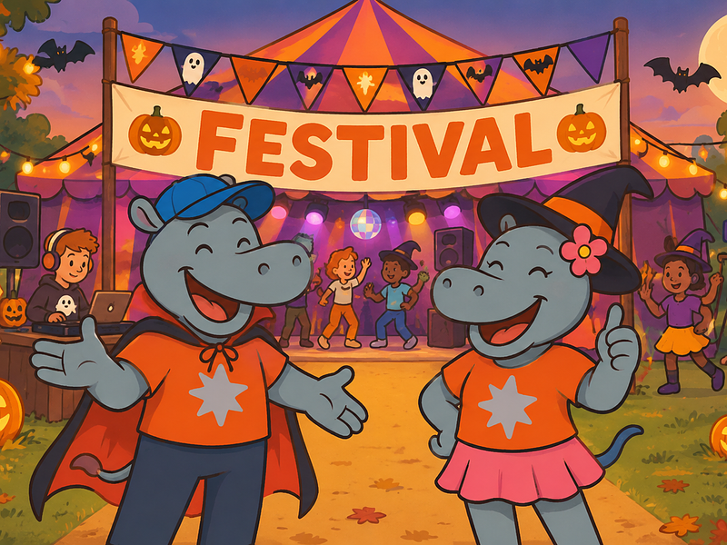 Bouw je eigen festival met Nila en Nilo