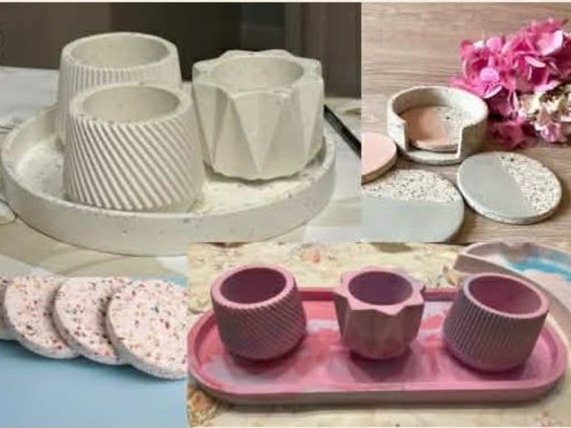 Workshop: Terrazzo coasters